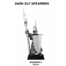 1995 Dark Elf Speraman 6 Marauder Miniatures 75900/8 - metal